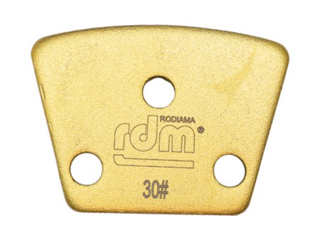 Трехточечный шлифовальный сегмент, Ø25ммх10 мм, для мягкого бетона, 30