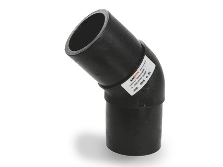 ОТВОД ЛИТОЙ 45° PE100 PN10 D63