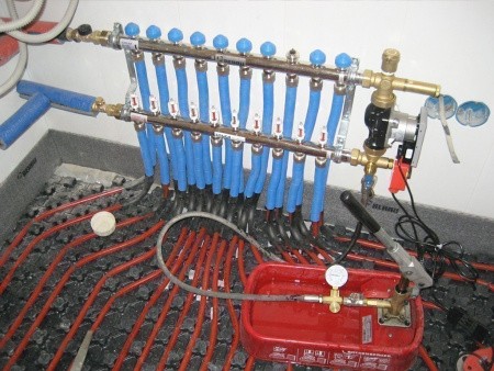 Опрессовщик RP 30, применение. Опрессовка отопительной системы