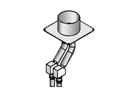 Соединительный адаптер для отвода сварочного дыма для SEAMTEK 900 AT