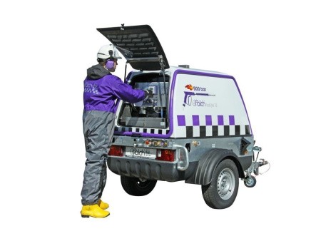 Установка СВД 500 бар прицеп falch / фальх