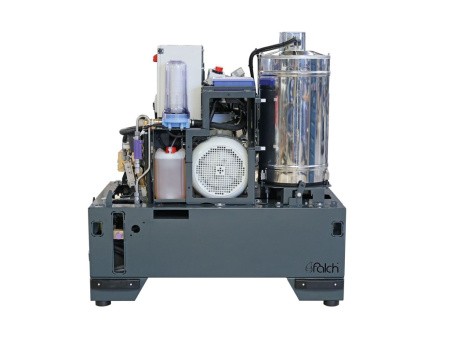 Вид сбоку Установка сверхвысокого давления с нагревом base jet 15 500 -15-100-e