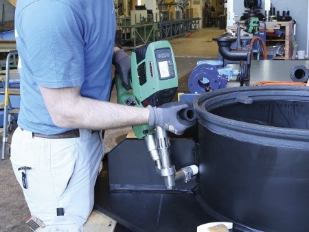 Ручной сварочный экструдер WELDPLAST S1 сварка пластиковых конструкций